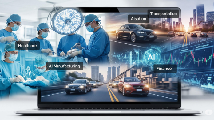What industries are growing because of AI?